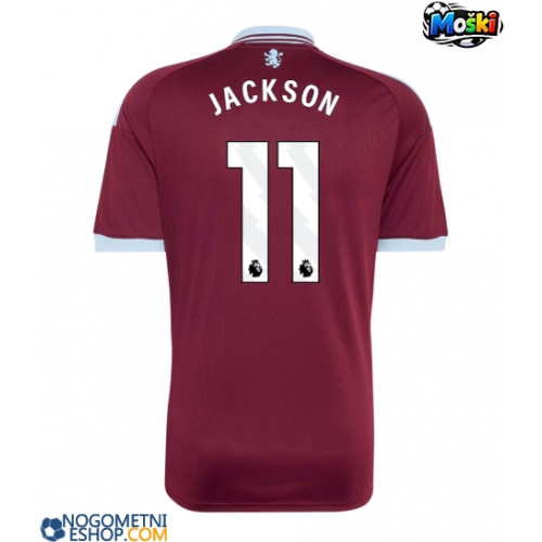 Moški Nogometni dresi Aston Villa Nicolas Jackson #11 Domači 2026-27 Kratek Rokav